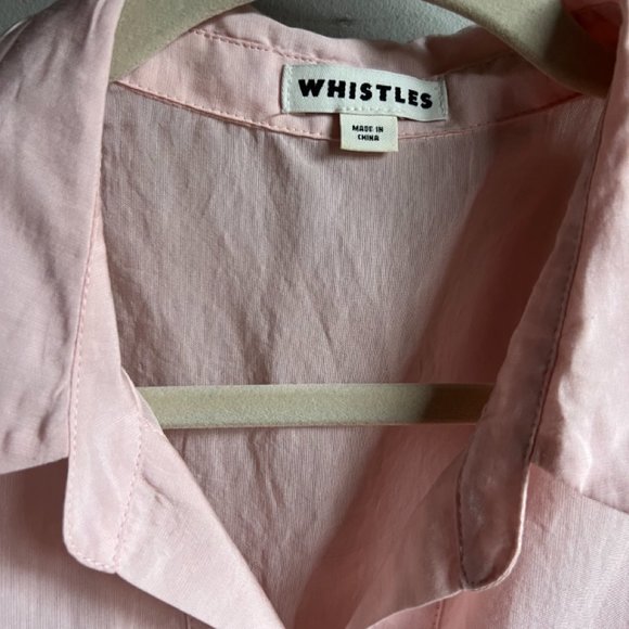 WHISTLES SOFT PINK SHORT SLEEVE - Picture 2 of 4